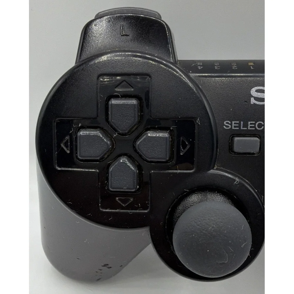 Sony PlayStation 3 [CECH-ZC2U] SIXAXIS Black DualShock Original OEM Controller